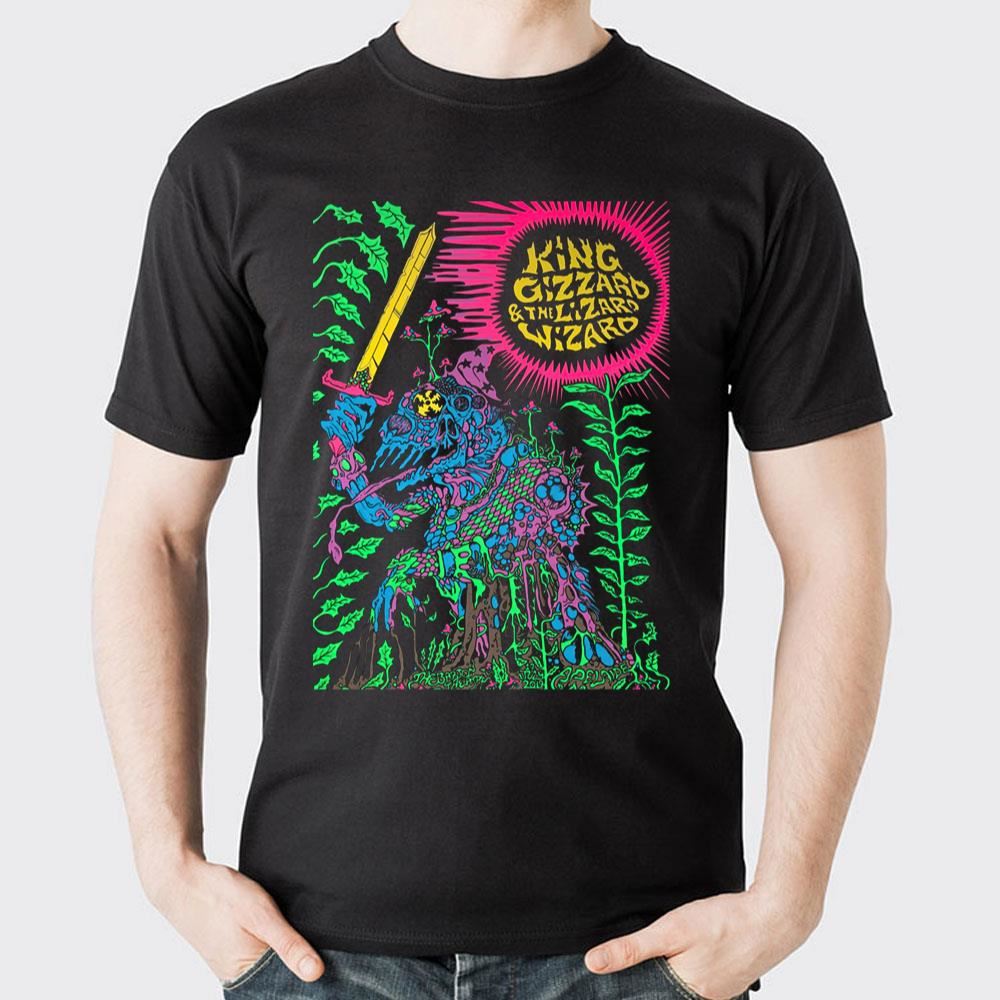 Retro Design King Gizzard And The Lizard Wizard Awesome Shirts